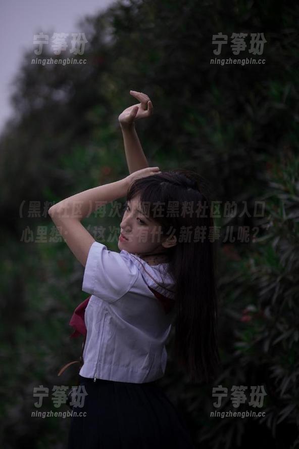 再次徘徊在黑料社区的入口，心里想：‘这次会有什么新鲜事儿呢？’